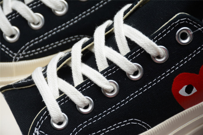 converse chuck taylor all-star 70s ox comme des garcons play black 150206c