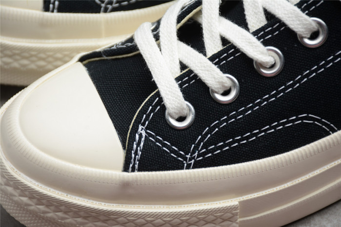 converse chuck taylor all-star 70s ox comme des garcons play black 150206c