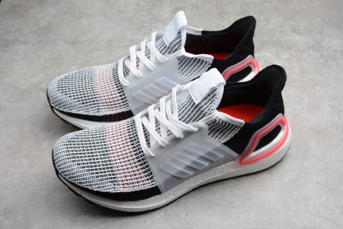 a*d*das ultra boost 2019 cloud white active red - b37703