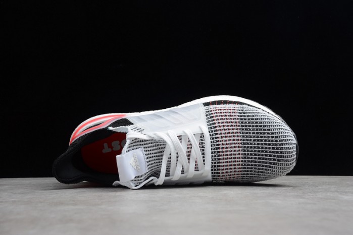 a*d*das ultra boost 2019 cloud white active red - b37703