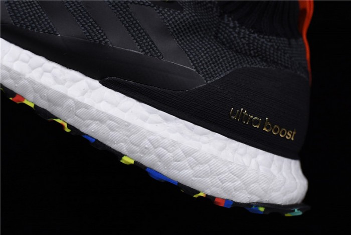 a*d*das ultra boost mid black multi-color - g26841