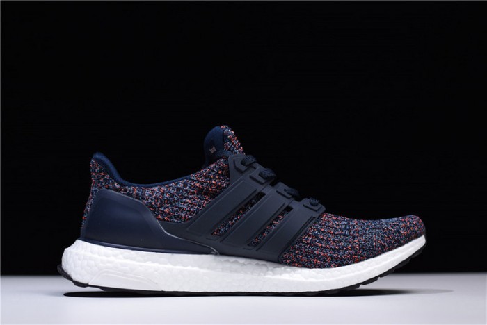 a*d*das ultra boost 4.0 running shoes navy/multi bb6165