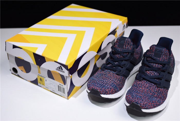 a*d*das ultra boost 4.0 running shoes navy/multi bb6165