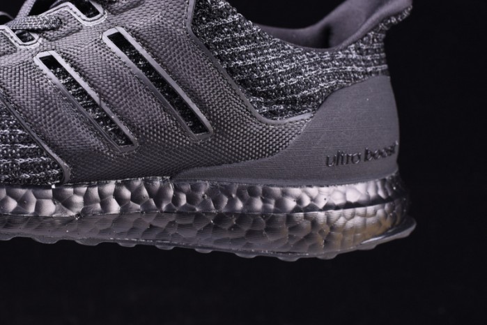 a*d*das ultra boost ultraboost 4.0 triple all black training running shoes bb6171