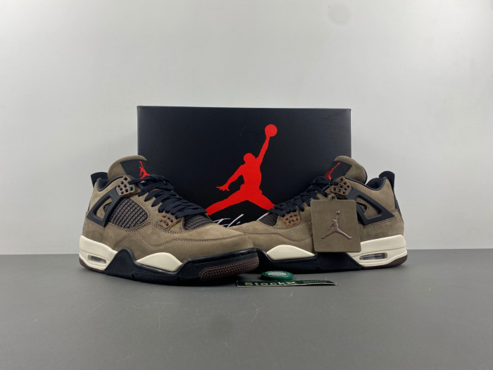 travis scott x air jordan 4 retro brown