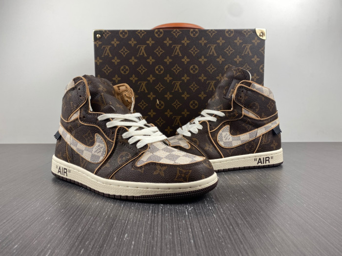 of x air jordan 1 l1vv aq0818-203