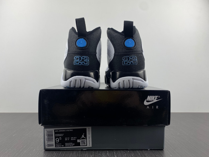 air jordan 9 retro university blue ct8019-140