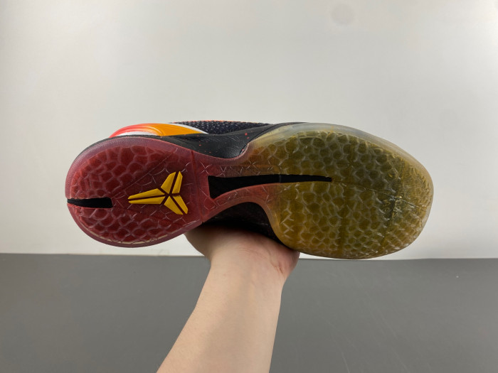 nike kobe 6 black orange cw2190-503