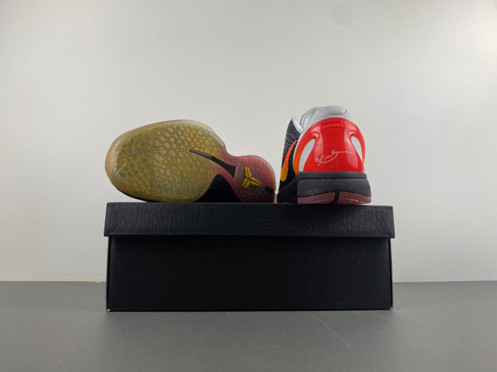 nike kobe 6 black orange cw2190-503