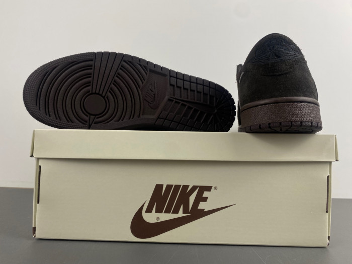 travis scott x air jordan 1 low og “velvet brown” dm7866-202.