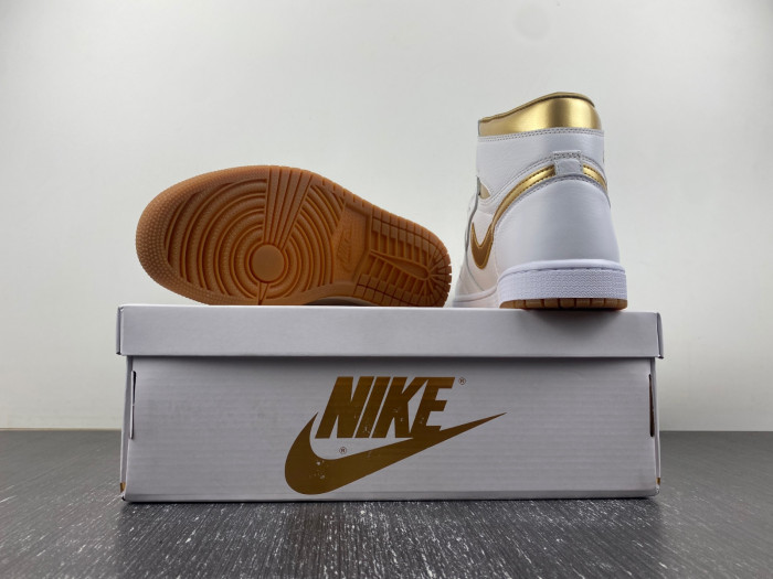 air jordan 1 retro high og metallic gold fd2596-107