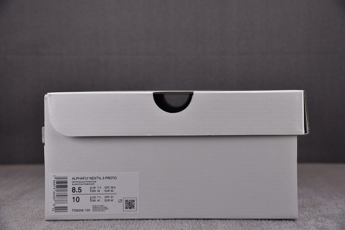 nike air zoom alphafly next% 3 prototype fd8356-100