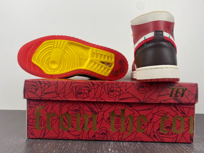 air jordan 1 high zoom air cmft 2 teyana taylor a rose from harlem (women