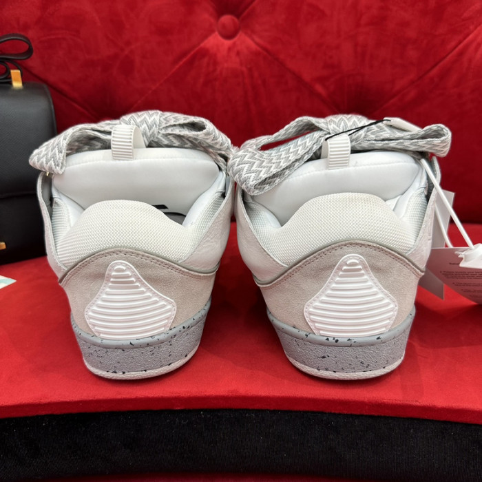 lanv1n leather curb sneakers