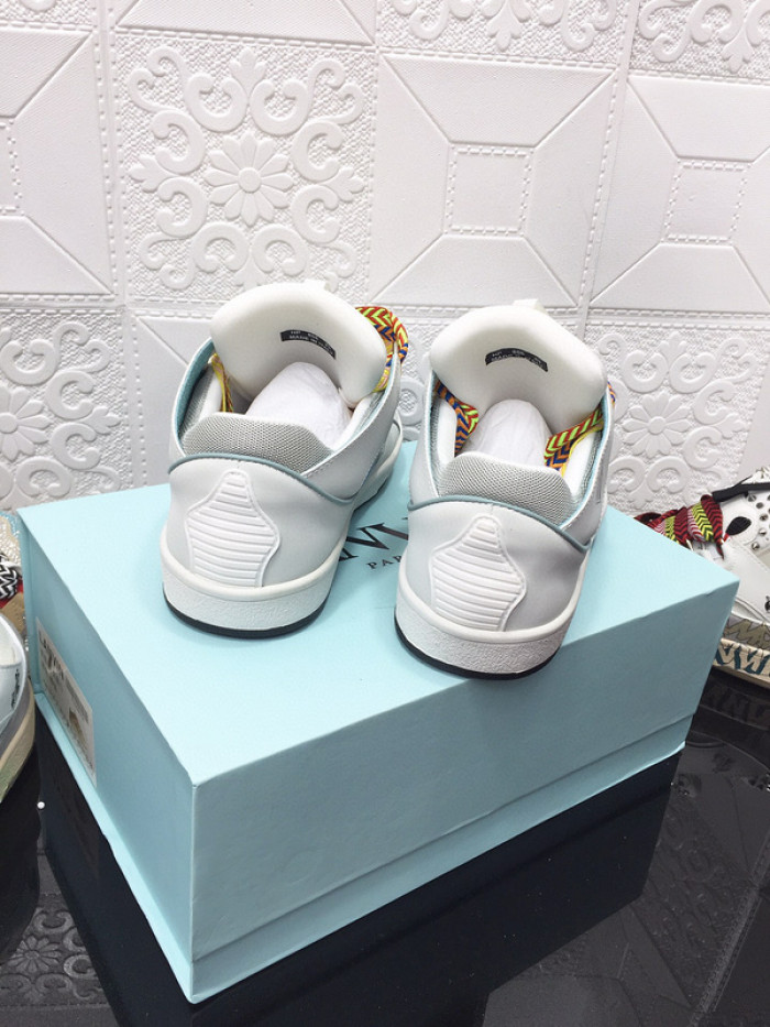 lanv1n leather curb sneakers