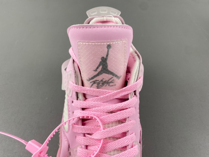 of x wmns air jordan 4 pink